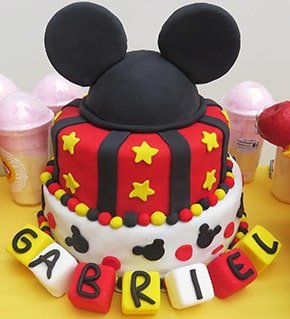 torta de micky mouse