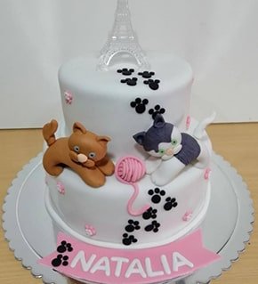 torta de gatitos