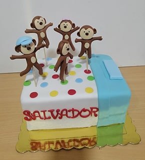 torta de monos locos